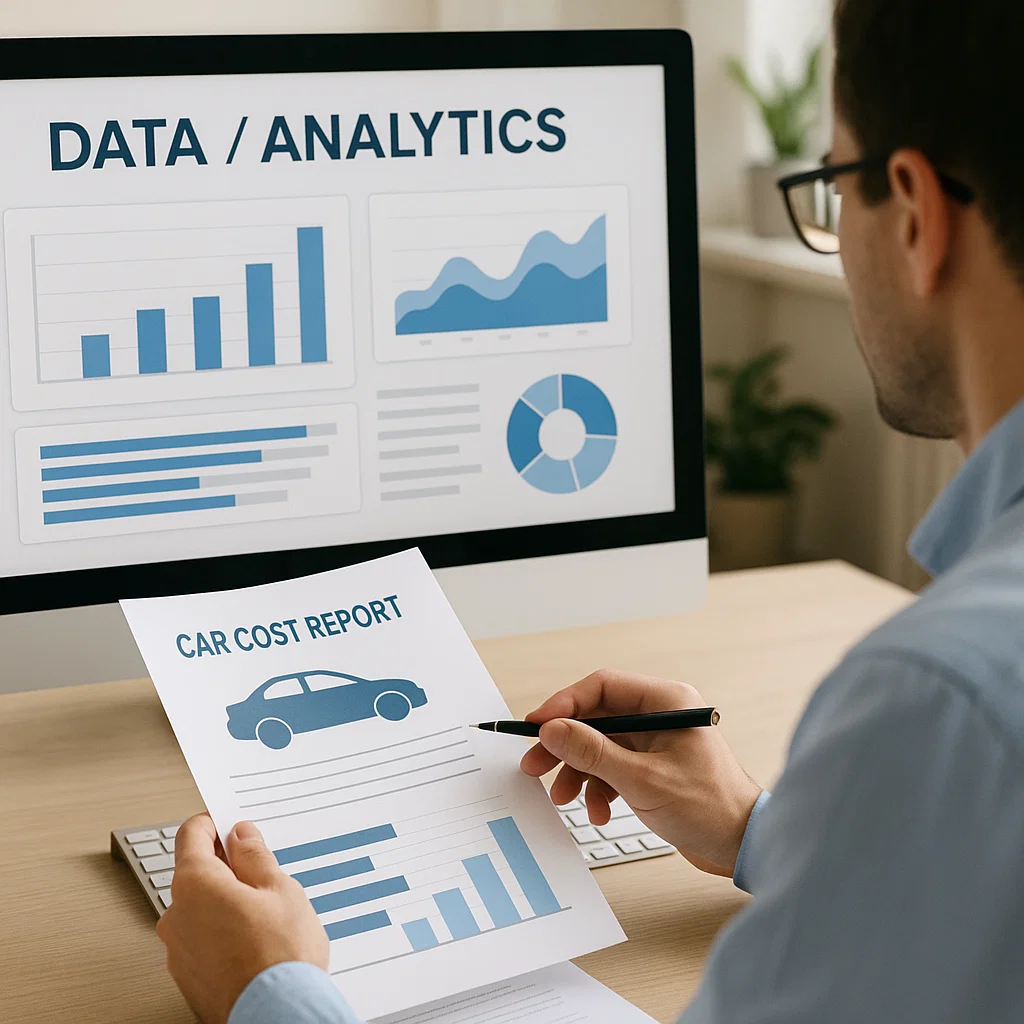 Extended car warranty rates data dashboard